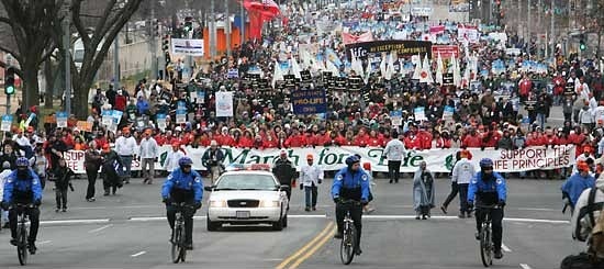 Марш за жизнь в Вашингтоне, 24 января 2011